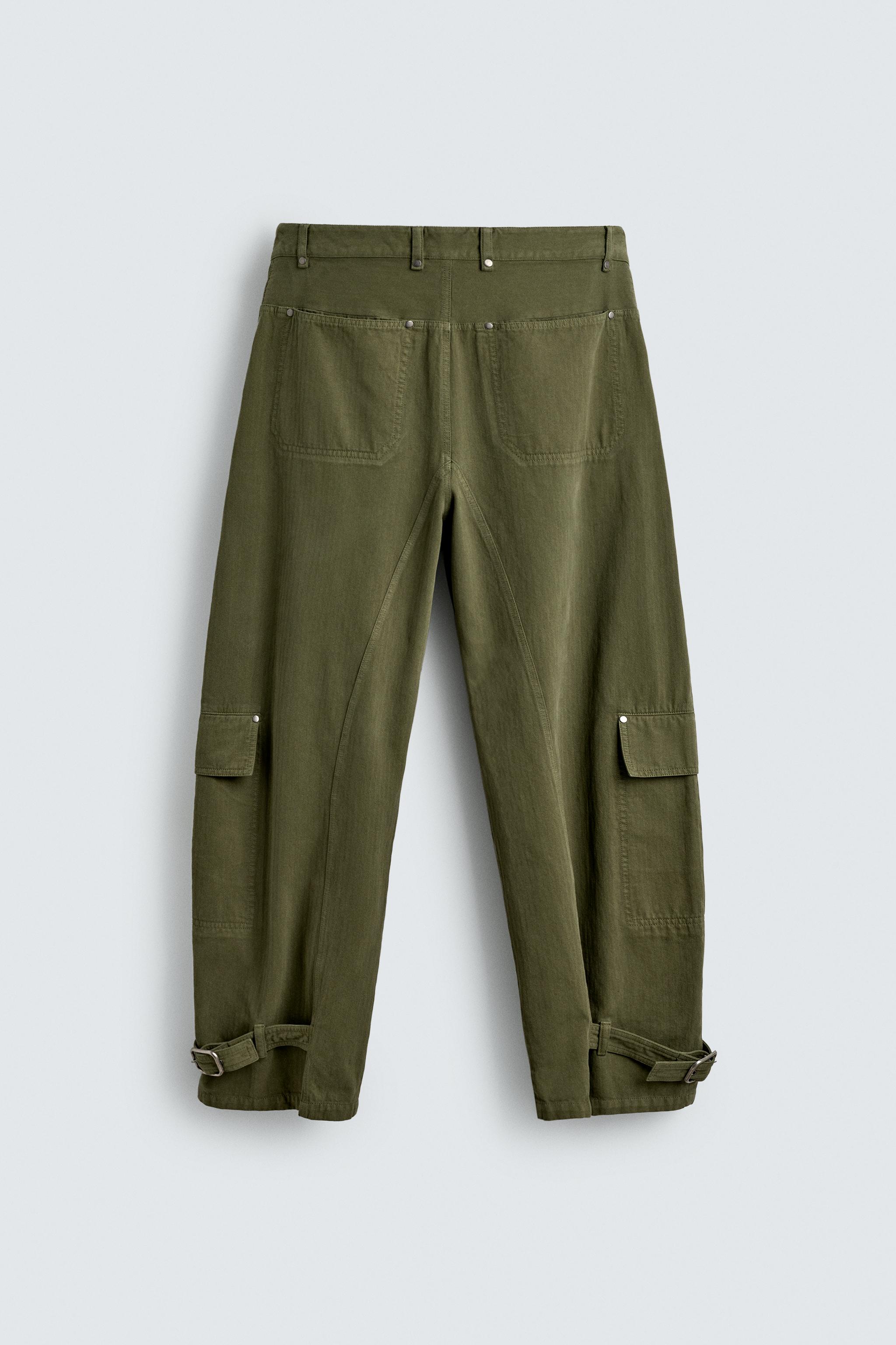 CARGO PANTS WITH SIDE LOOPS